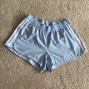 light blue Adidas Athletic shorts
